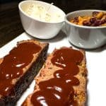 Mom-Mom's Smoked Meatloaf - Smoked ground beef + sausage + peppers + onions + mashed potatoes + baked beans + bourbon BBQ sauce + Caribbean sweet cornbread with cinnammon honey butter