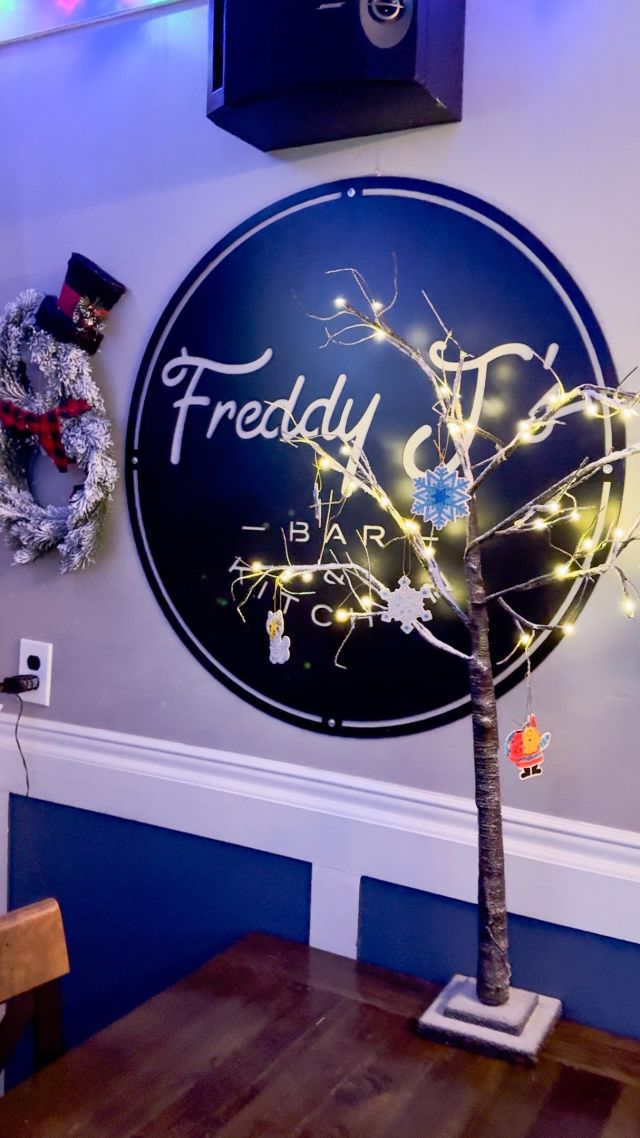 It’s beginning to look a lot like Christmas at Freddy J’s! 🎄✨

Our halls are decked, the lights are twinkling, and we’re in full festive spirit, just in time for the Mays Landing Ugly Bar Crawl. Get ready for the @naughtyornicetour on December 16th by the Rotary Club of Mays Landing-Egg Harbor City!

Whether you’re on Santa’s naughty or nice list this year, pull out your ugliest sweater and join us for a night of holiday cheer, delicious drinks, and merry-making. Let’s crawl our way through the holiday season with laughs, good company, and maybe a few elfish antics!

Mark your calendars and get ready to jingle all the way at Freddy J’s! 🎅🍻🎉
