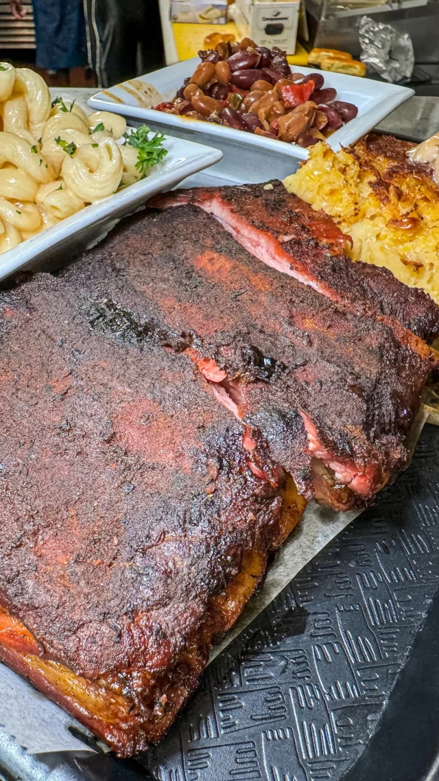 Take your dad out for smoked ribs and barbecue this Father’s Day. Order him a cold beer. Also, pay the check because that’s what a good child would do. Be a good child.